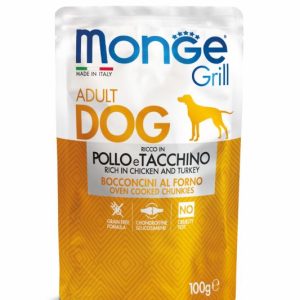 Monge grill adult pollo e tacchino 100GR