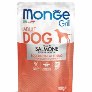 Monge grill adult salmone 100GR