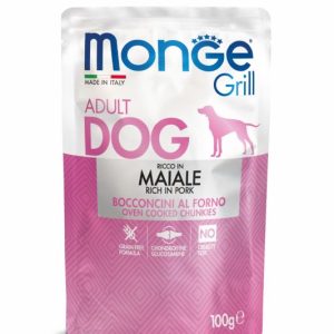 Monge grill adult maiale 100GR