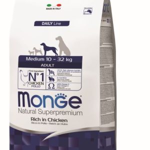 Monge medium adult pollo 3KG