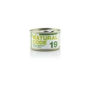 Natural code cat 19 pollo asparagi e riso 85GR
