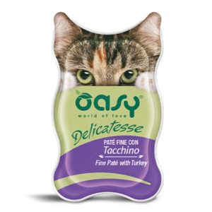 Oasy delicatesse patè con tacchino 85GR
