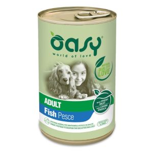 Oasy dog lifestage adult pesce 400GR