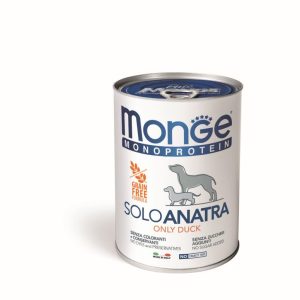 Monge monoproteico solo anatra 400GR