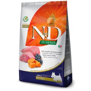 N&D farmina pumpkin adult mini agnello zucca e mirtillo 2,5KG