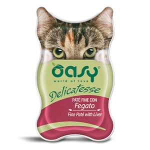 Oasy delicatesse patè con fegato 85GR