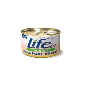 Life cat natural tonno con sogliola 85GR