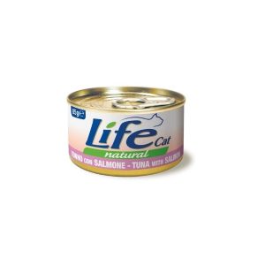 Life cat natural tonno e salmone 85GR