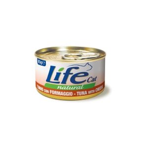 Life cat natural tonno con formaggio 85GR