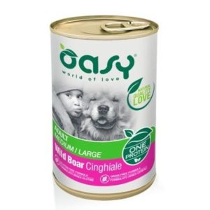 Oasy paté adult medium/large cinghiale 400GR