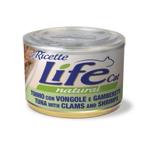 Life cat natural tonno con vongole e gamberetti 150GR