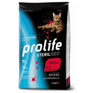 Prolife sterilised adult manzo e riso 400GR