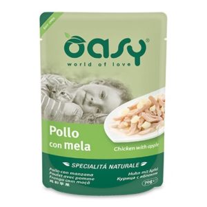 Oasy busta pollo con mela 70GR