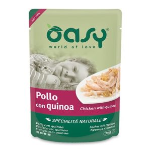 Oasy busta pollo con quinoa 70GR