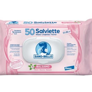 Sano e bello salviette detergenti al balsamo 50pz