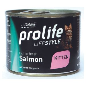 Prolife lifestyle kitten salmone 200GR