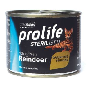 Prolife sterilised grainfree sensitive renna 200GR