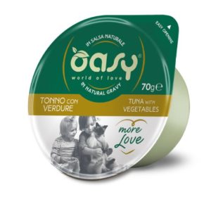 Oasy cup tonno con verdure 70GR