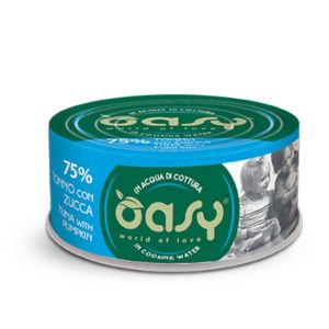 Oasy cat more love lattina tonno con zucca 70GR