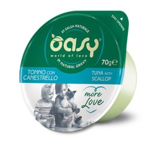 Oasy cup tonno con canestrello 70GR