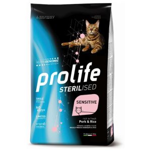 Prolife sterilised sensitive maiale e riso 400GR