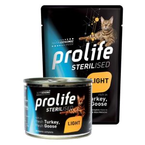Prolife sterilised light tacchino e oca 85GR