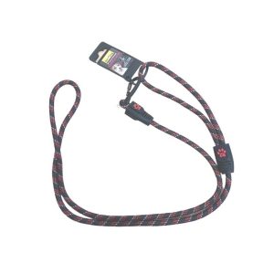 Gimdog guinzaglio corda click&lock rosso S