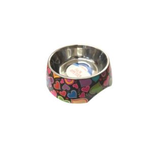 Record ciotola melamina e inox Lovely tg.L 22x7,5cm 0,7L