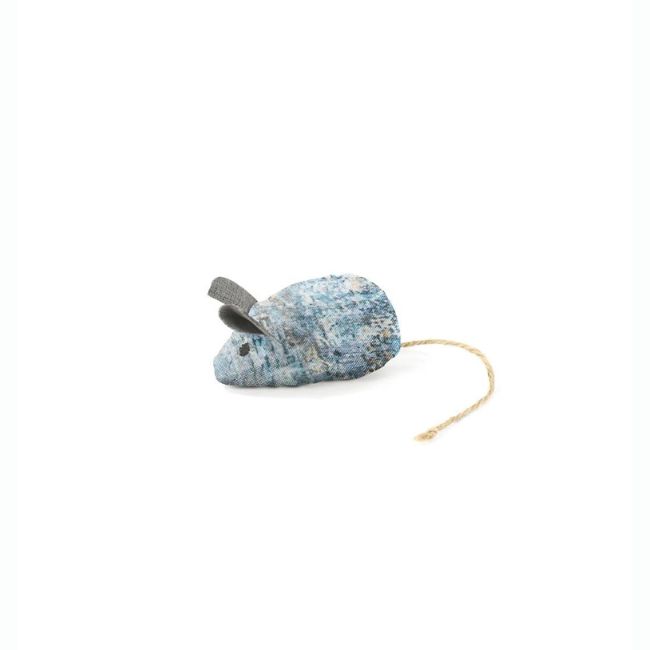 Record Green fun gioco gatto topolino con catnip 14,5x4CM