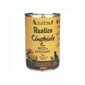 Unipro Rustico cinghiale riso e verdure 400GR