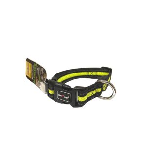 Gimdog collare Alfresco mesh giallo TG M 2,5X35-51 CM