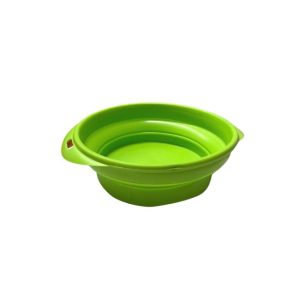 Record ciotola pieghevole S 15x12x4,5 cm 0,35L verde