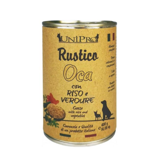 Unipro Rustico oca riso e verdure 400GR