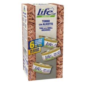 Life cat multipack tonno con alicette 6x50GR