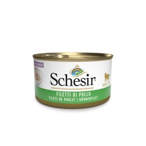 Schesir cat filetti di pollo al naturale 85GR