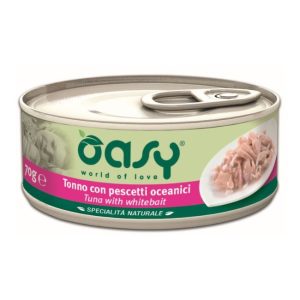 Oasy cat lattina tonno con pescetti oceanici 70GR