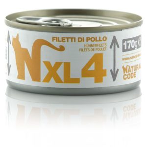 Natural code XL 4 filetti di pollo 170GR
