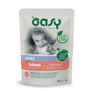 Oasy bocconcini adult salmone 85GR