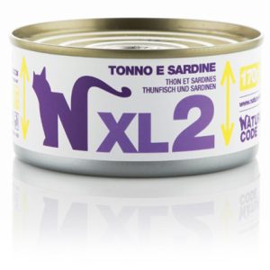 Natural code XL 2 tonno e sardine 170GR