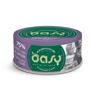 Oasy cat more love lattina tonno con calamari 70GR