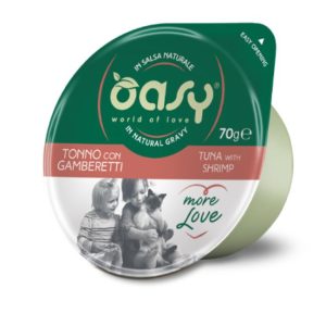Oasy cup tonno con gamberetti 70GR