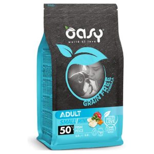 Oasy grain free adult small/mini monoproteico pesce 2,5KG