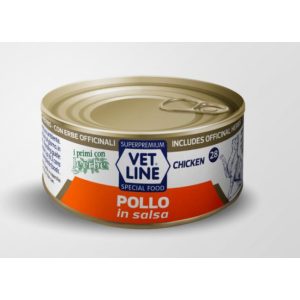 Vet Line gatto 28 pollo in salsa 70GR