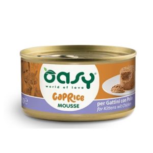 Oasy caprice mousse gattini con pollo  85GR