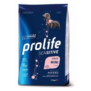 Prolife sensitive adult mini maiale e riso 2KG
