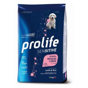 Prolife sensitive puppy medium large agnello e riso 2,5KG