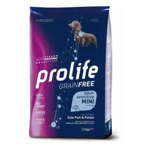 Prolife grainfree adult sensitive mini sogliola e patate 7KG