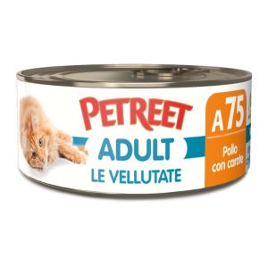 Petreet adult le vellutate A75 pollo con carote 70GR