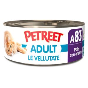 Petreet adult le vellutate A83 vellutate pollo con anatra 70GR