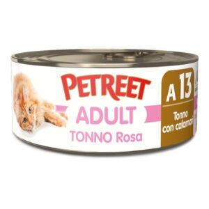 Petreet natura A13 tonno rosa con calamari in jelly 70GR